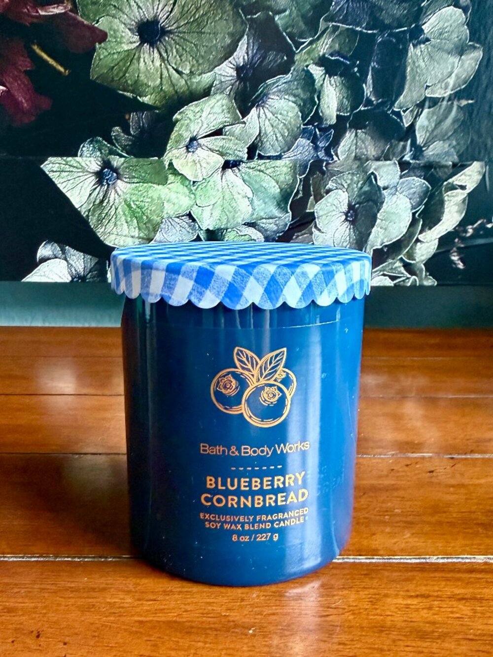 NEW BLUEBERRY CORNBREAD Single Wick Candle Bath & Body Works